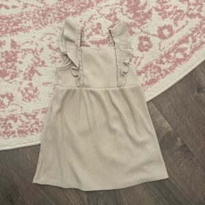 babyGAP Ruffled Cream Dress